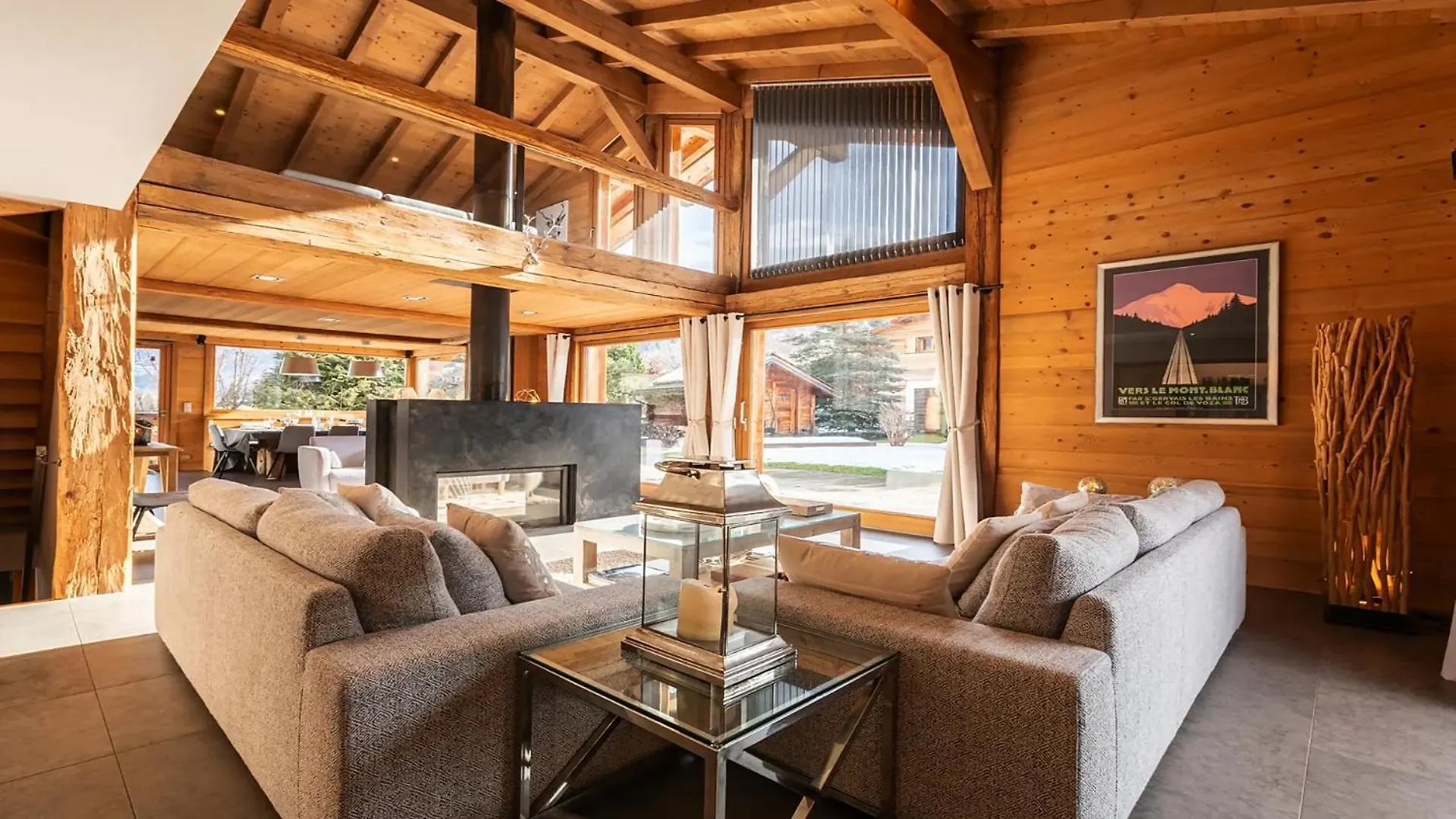 Large Luxury Chalet Megeve Praz-sur-Arly Frankrig